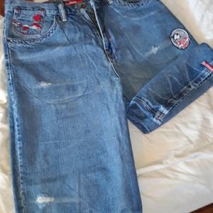Men's (ROCAWEAR) Designer Jean's Shorts  Size: 36